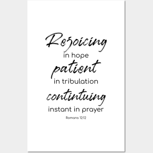 Rejoicing in Hope Posters and Art